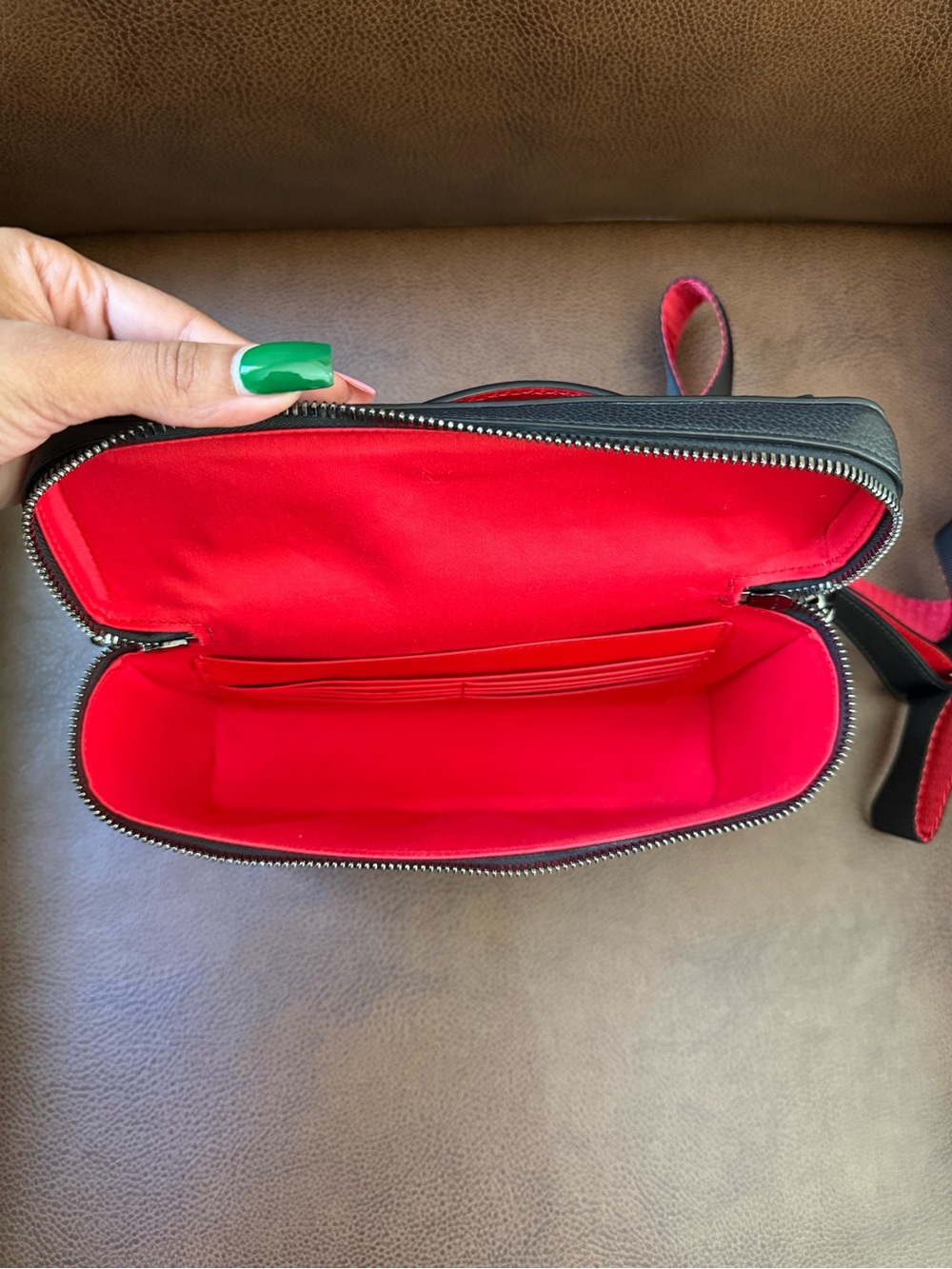Christian Louboutin Kypipouch Leather Crossbody Bag - Picture 11 of 16